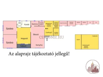 Frissen tető-szigetelt Somogy megyei családi ház eladó, hátsó kerttel, panorámával! – 6. kép