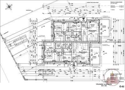 Újszerű, erdőszéli ikerházrész Vácrátóton, 550 m² kerttel, 2 fürdővel, pergolás terasszal – 4. kép