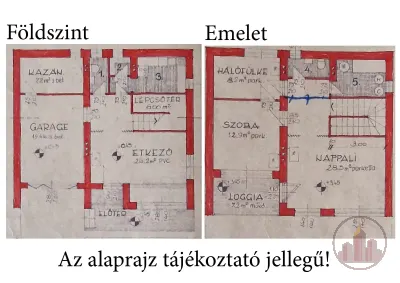 Kétgenerációs családi ház a Duna közelében – 3. kép