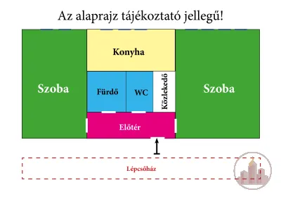 2 szobás, Földszinten lévő - Tehermentes lakás – 7. kép