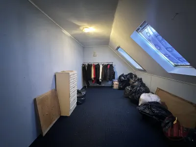 Dunaharasztin eladó emeleti + tetőtéri lakás saját kerttel, medencével és garázzsal – 23. kép