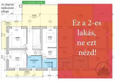 Dunaharaszti - Lakjon új építésű Ikerházban Tópart közelében (1-es lakás) – 3. kép