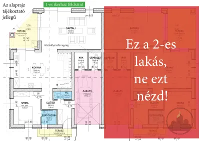 Dunaharaszti - Lakjon új építésű Ikerházban Tópart közelében (1-es lakás) – 2. kép