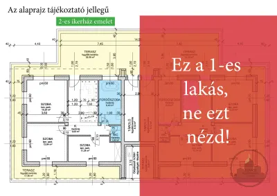 Dunaharaszti - Lakjon új építésű Ikerházban Tópart közelében (2-es lakás) – 3. kép
