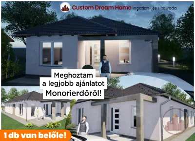 Új Korszerű-Modern-Energiatakarékos Önálló Ház
