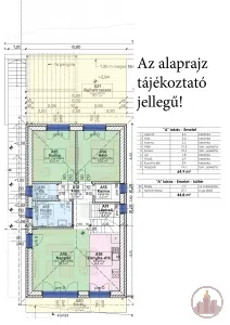 Különleges adottságú új, dunai panorámás ikerházfél Százhalombatta óvárosában eladó (A lakás) – 4. kép